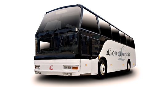 Bus on tour