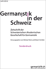Germanistik in der Schweiz